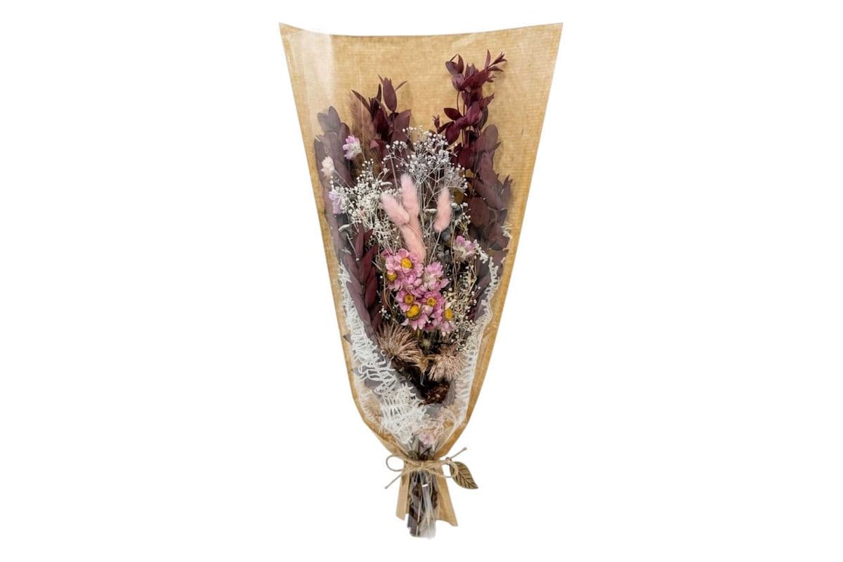 Mauve Dried Flower Bouquet - Small