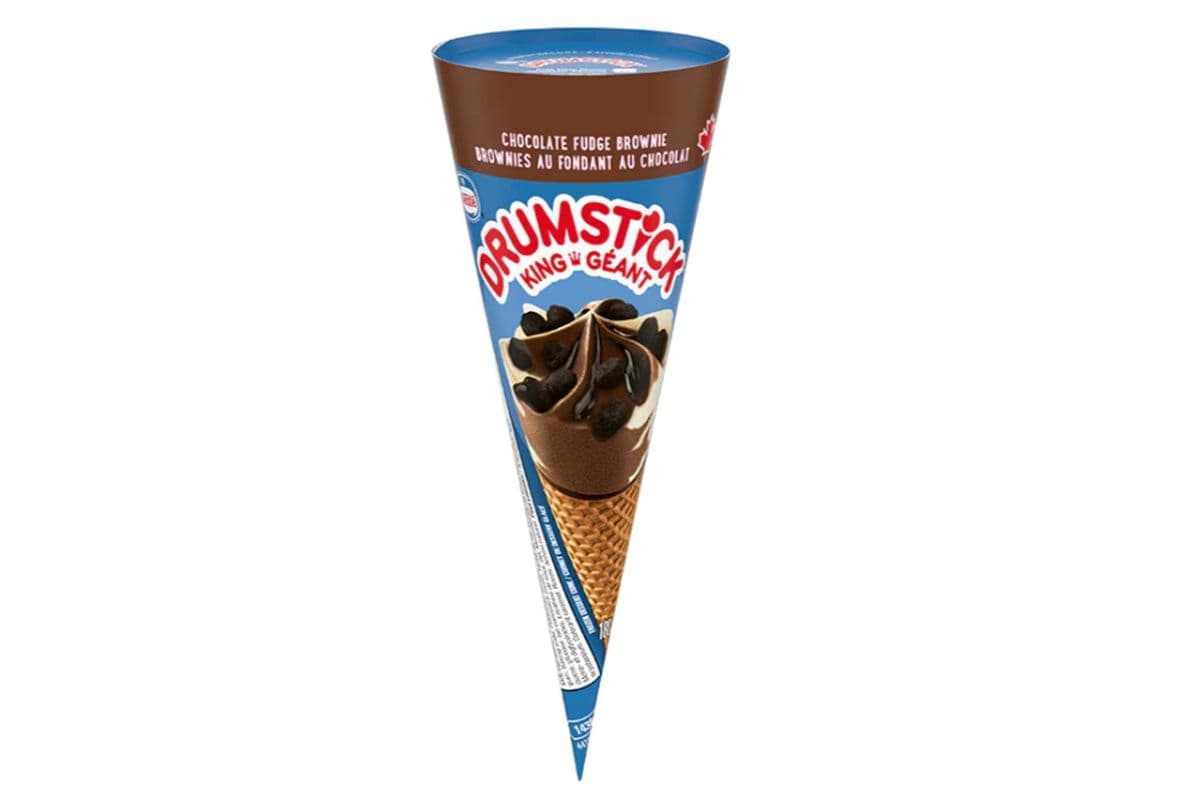 DRUMSTICK King Chocolate Fudge Brownie (180 ml) (180 ml)