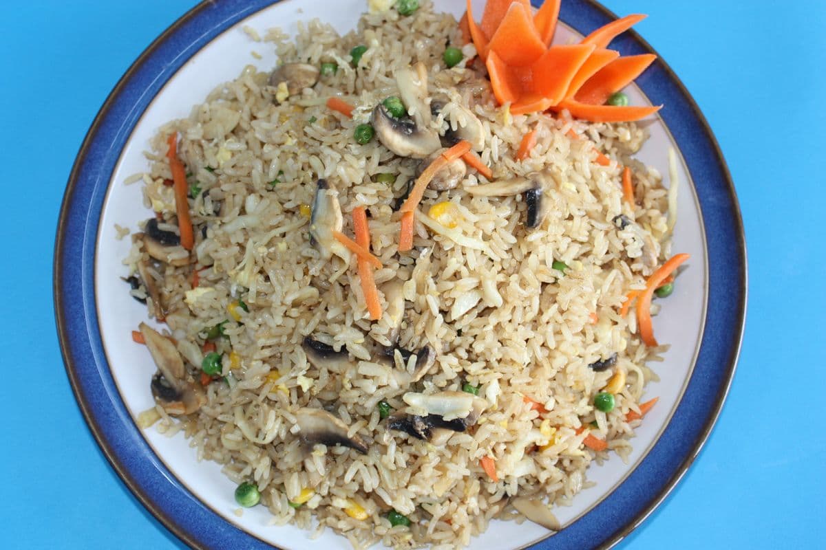 Mushroom Fried Rice