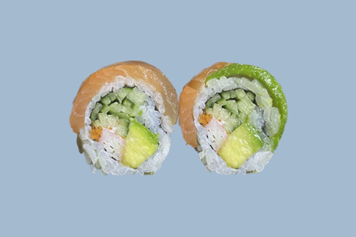 Rainbow Roll (8 pcs)
