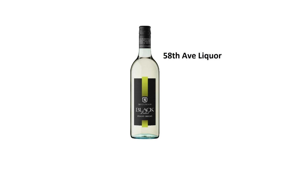 MCGUIGAN BLACK LABEL PINOT GRIGIO (1 x 750ML)
