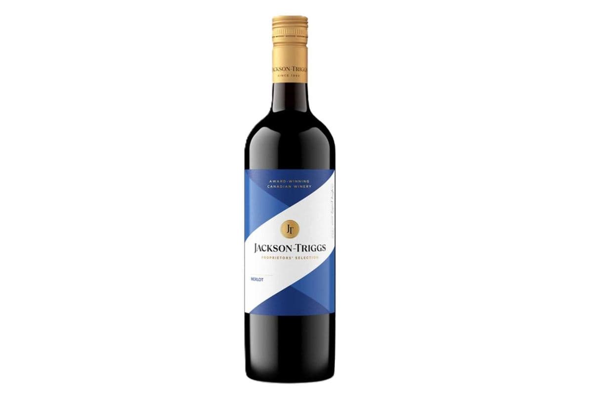 Jackson Triggs Merlot-750ml (1 x 750ml)