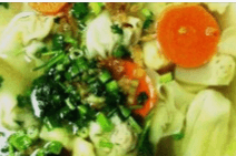 39. Pork Wonton Soup with Vegetables
