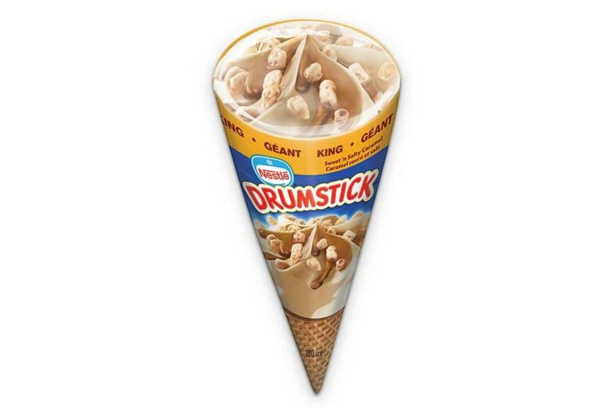Nestle Drumstick Sweet & Salty Caramel Ice Cream Cone