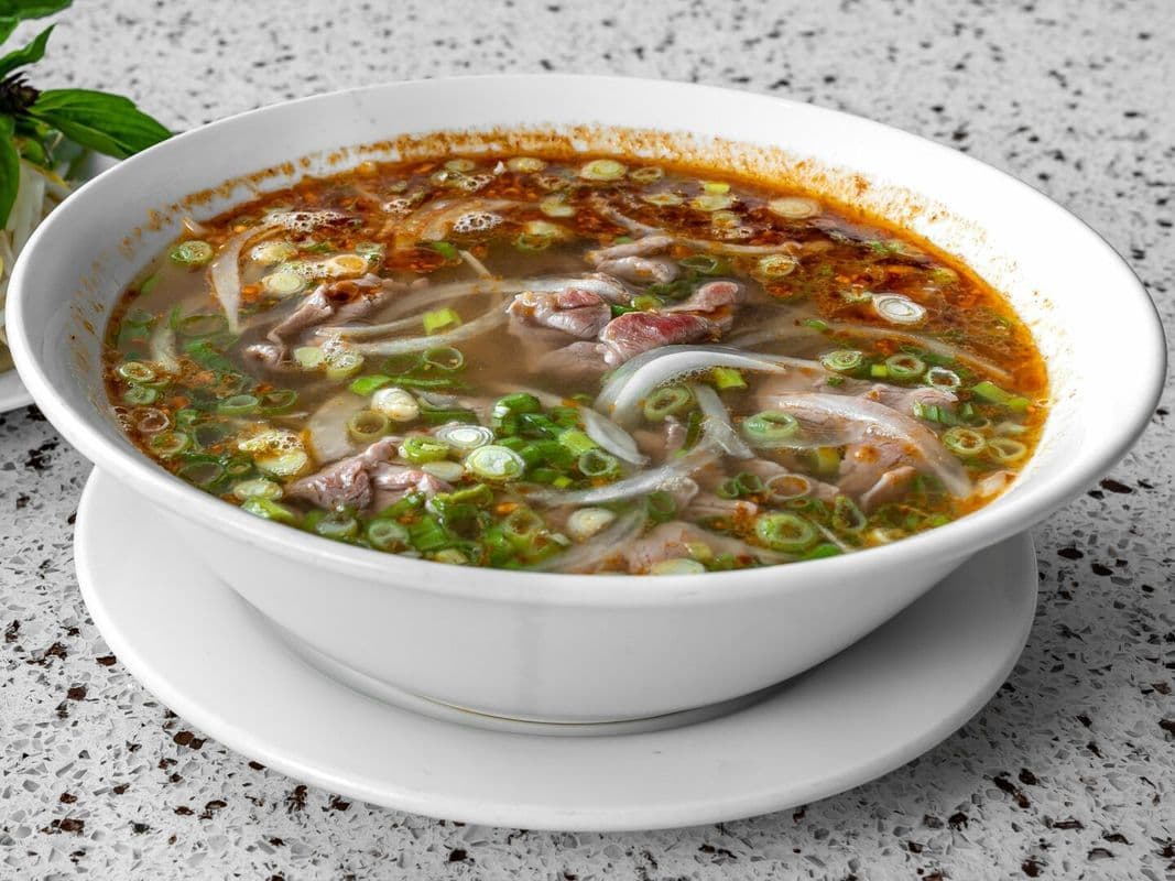 23. Sliced Beef Satay Noodle Soup