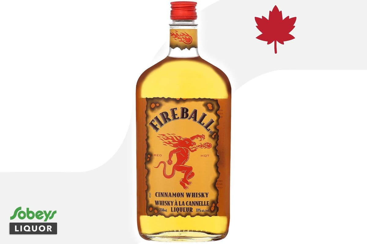 Fireball Cinnamon Whisky (1 x 750 ml)