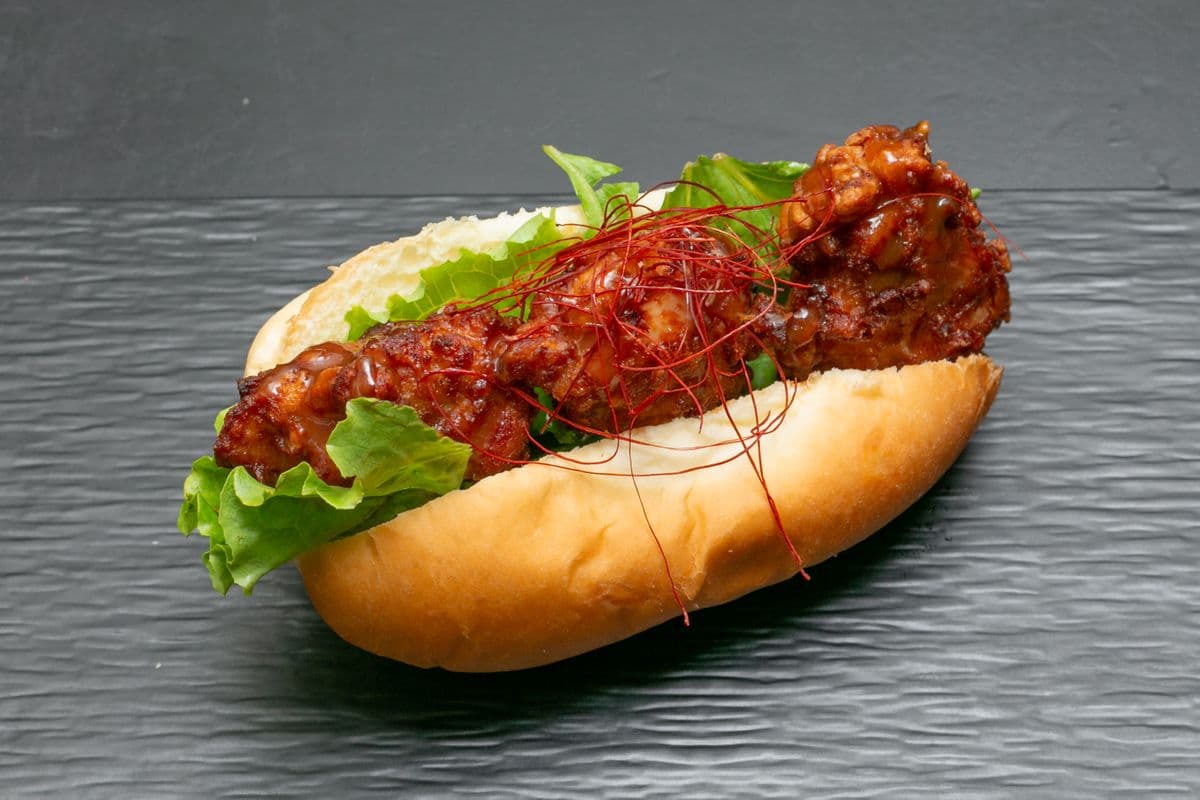 Karaage Hot Dog