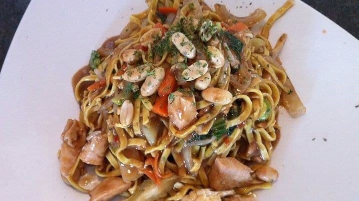 Seafood Alfredo