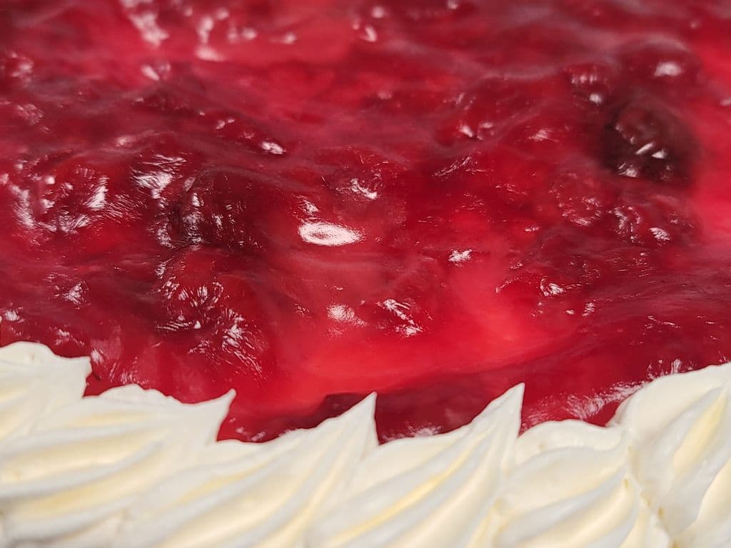 Cherry Cheesecake Single Slice
