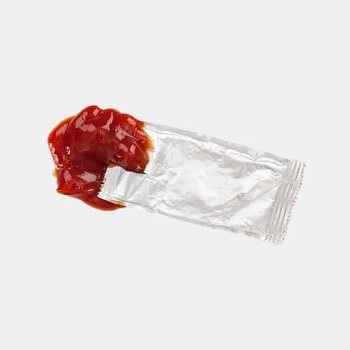 Sachet de ketchup
