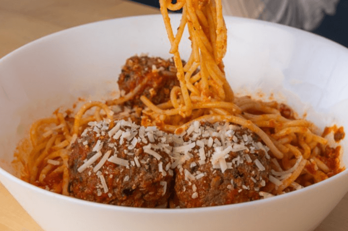 Spaghetti and Meatballs