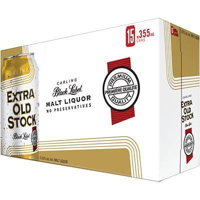 Carling Extra Old Stock, 15 x 355 ml