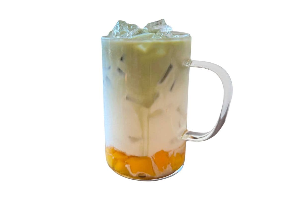 Mango Matcha Latte