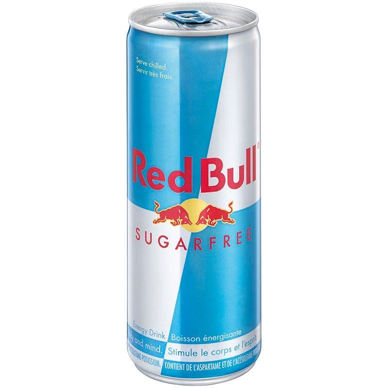 Red Bull sans sucre / Red Bull Sugar Free (250 ml)