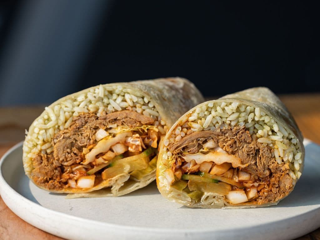 Korean BBQ Pork Burrito