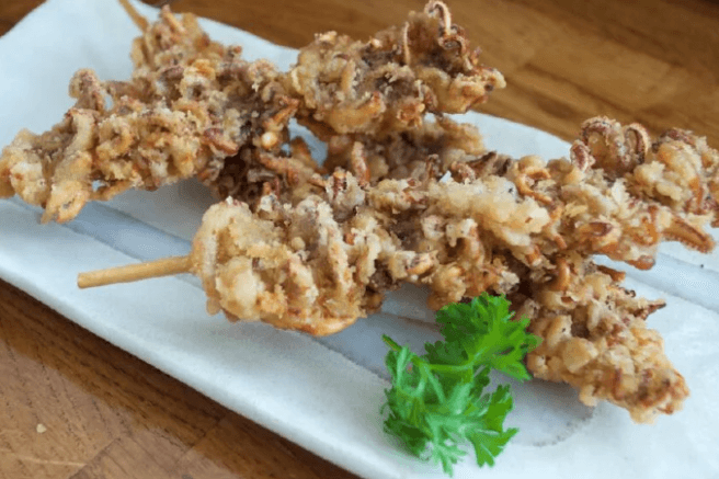 Baby Ikageso (Deep-Fried Squid)
