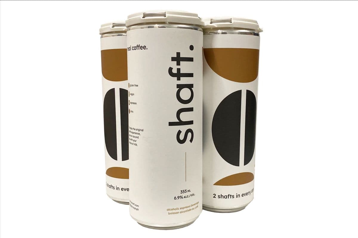Shaft Hard Coffee (4 x 355mL Cans)