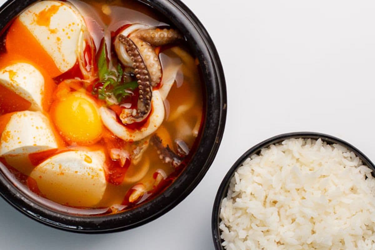 Seafood Tofu Stew