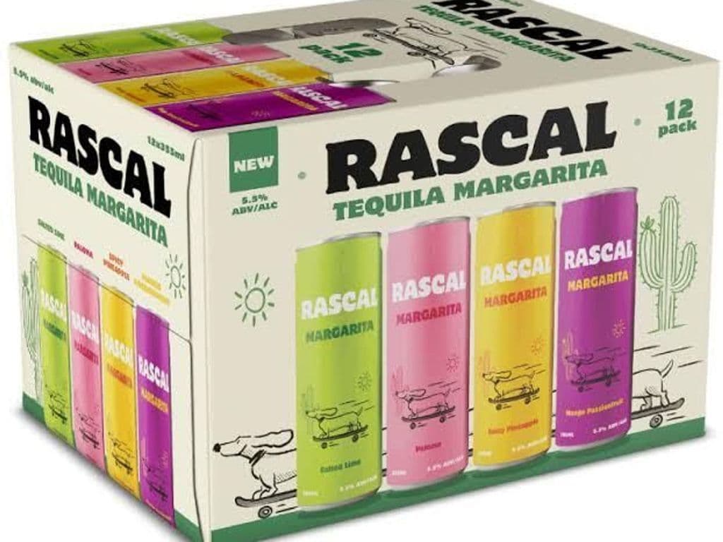 RASCAL - Margarita Mix Pack, 12 x 355ml