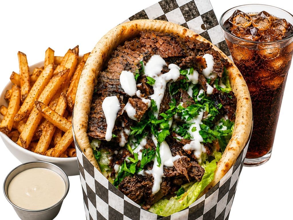 BEEF GYRO COMBO
