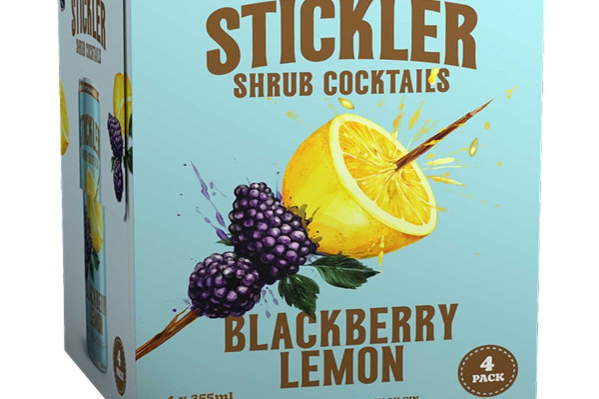 STICKLER BLACKBERRY LEMON ENC 4 PK (1 x 4 Pack)