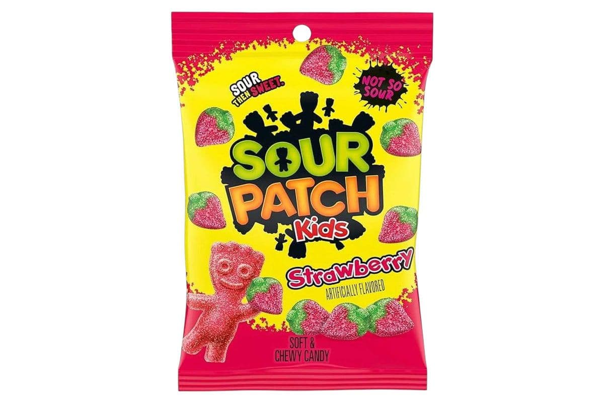 Sour Patch Kids Strawberry (154gm) (140 Cal)