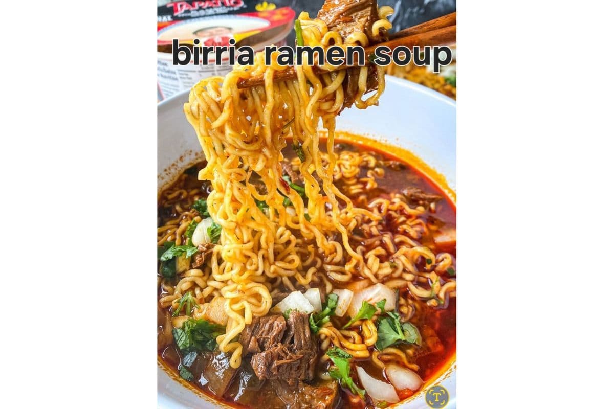 Birria Ramen Soup (Big Bowl) (32oz)