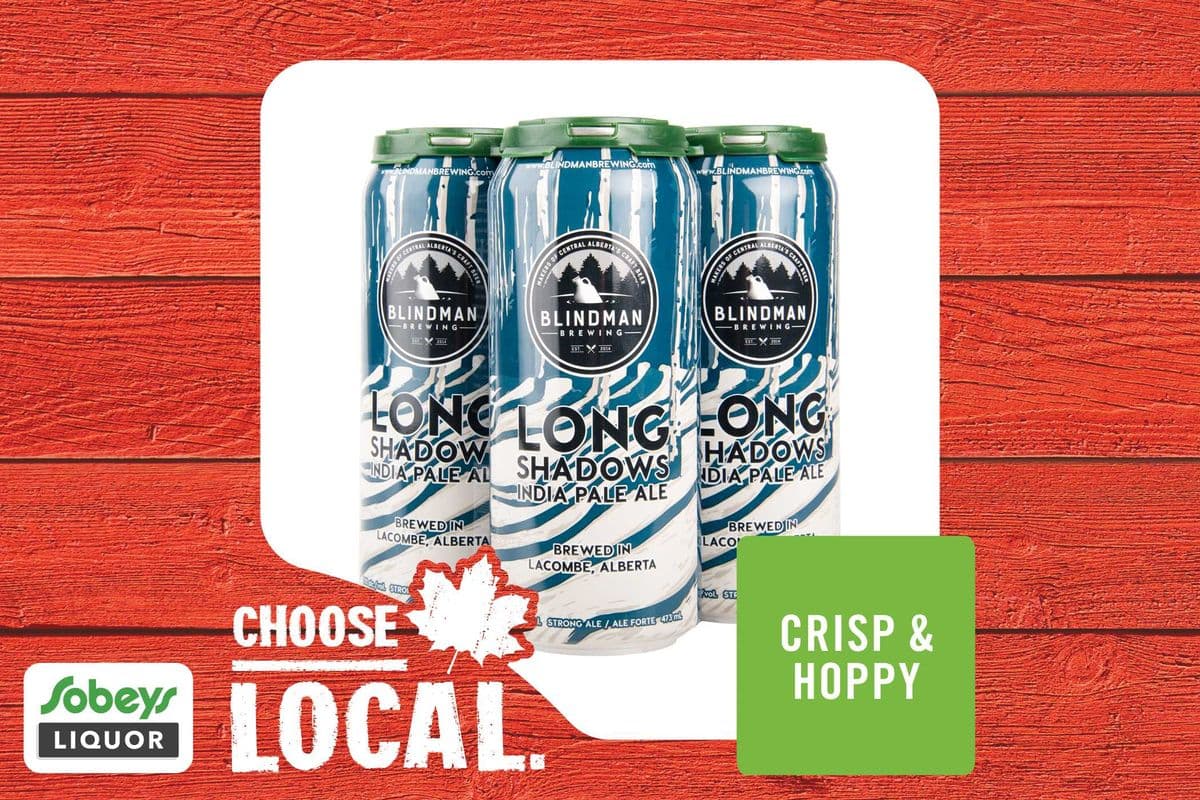 Blindman Long Shadows IPA (4 x 473 ml)