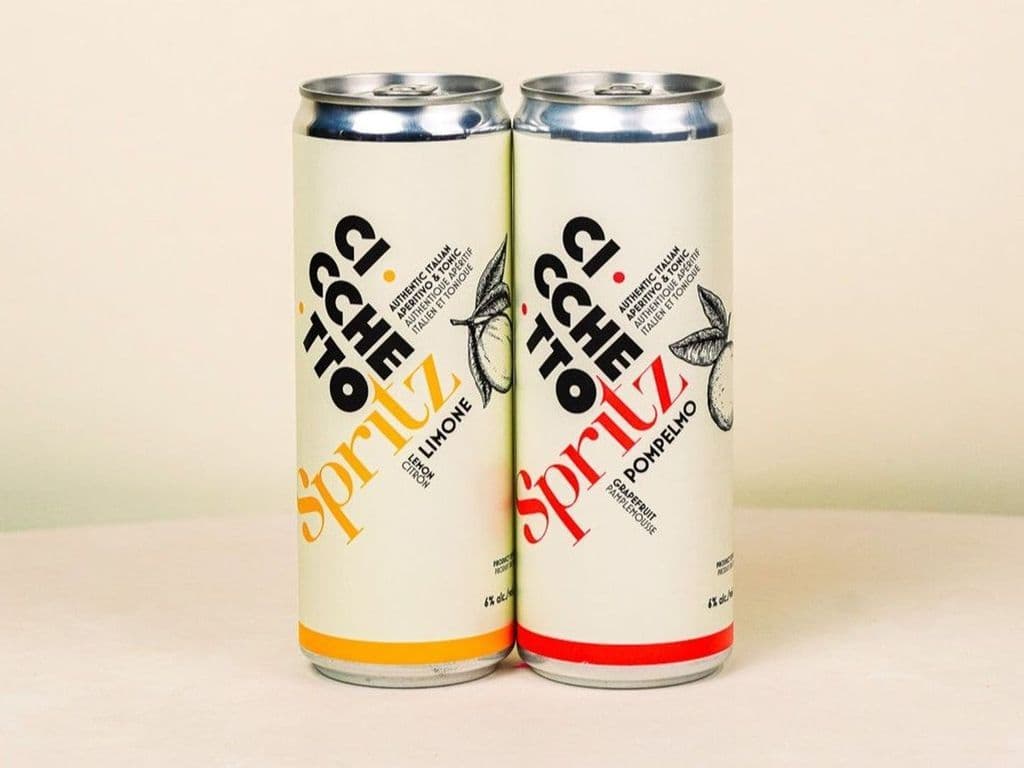 Cicchetto Spritz, Limone, 355ml (6% A.B.V.)
