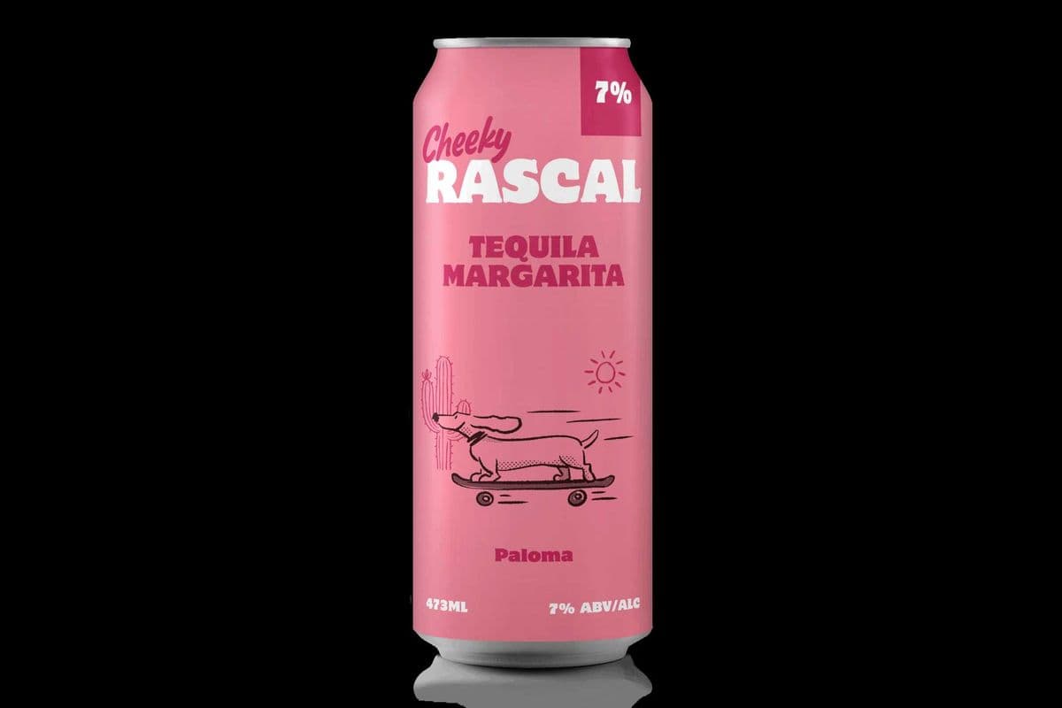 Cheeky Rascal Paloma Tequila Margarita (1 x 473 ml)