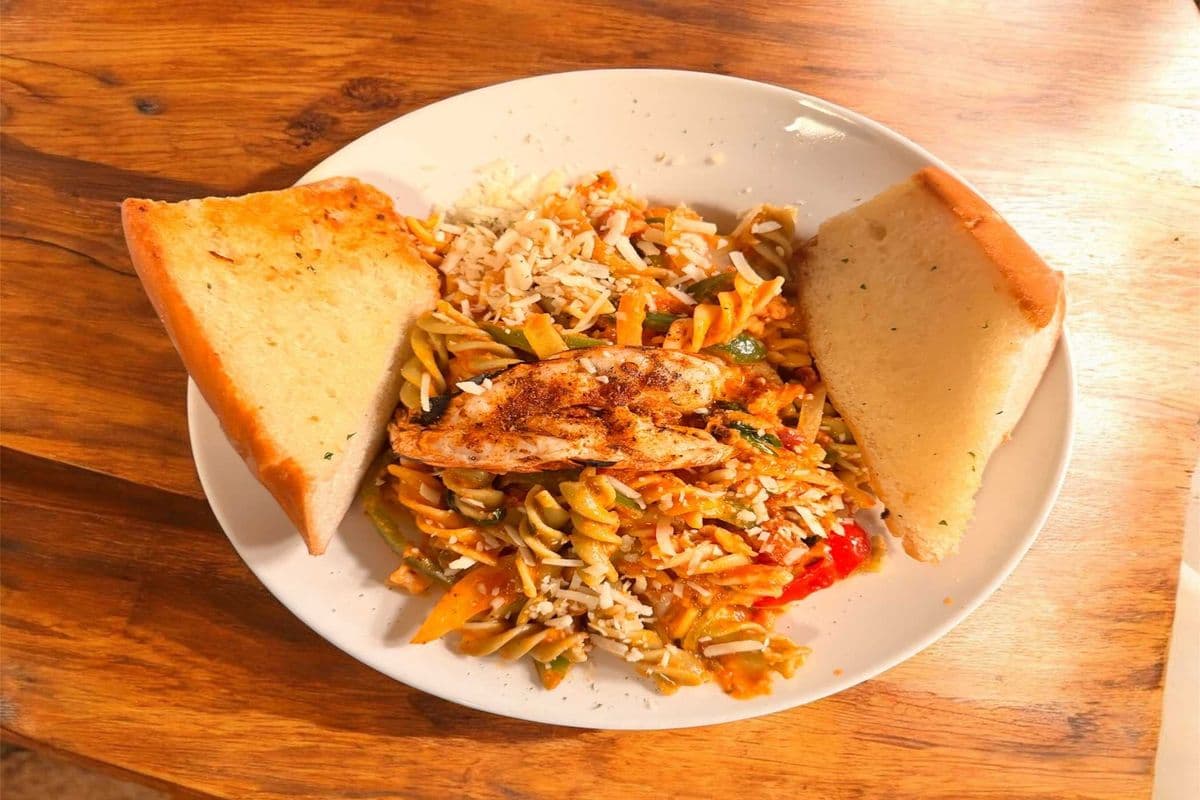 Whisky Fire Crab Pasta