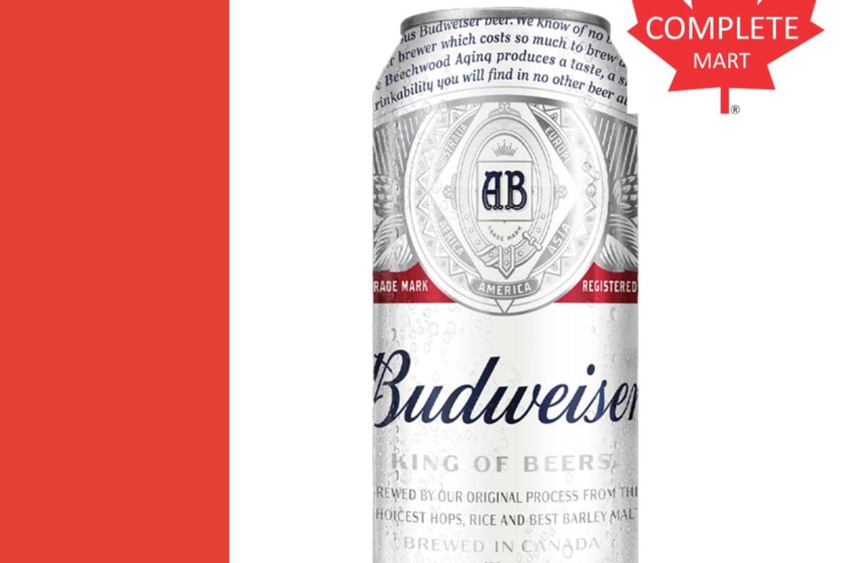 BUDWEISER SINGLES 473ML (1 x 473ML)
