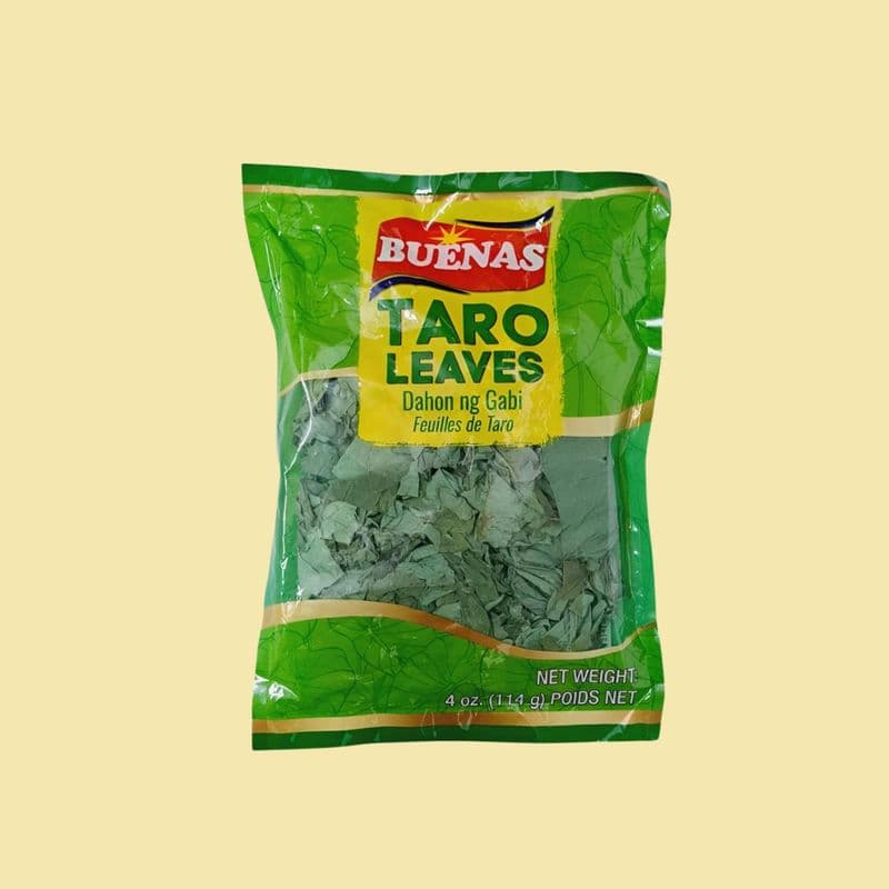 Dried Taro Leaves, 114g, Buenas