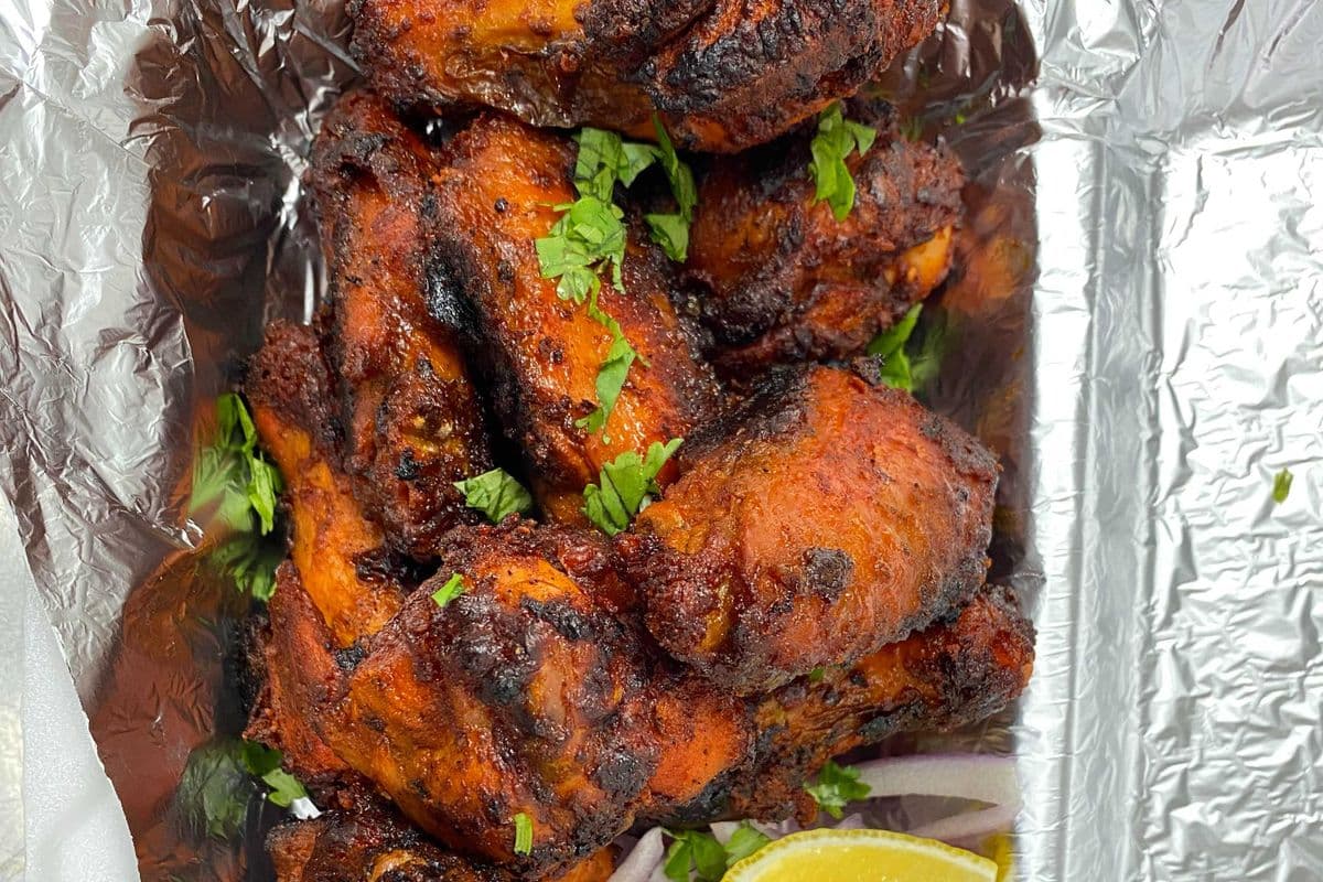 Tandoori Chicken Wings (12 wings per order)