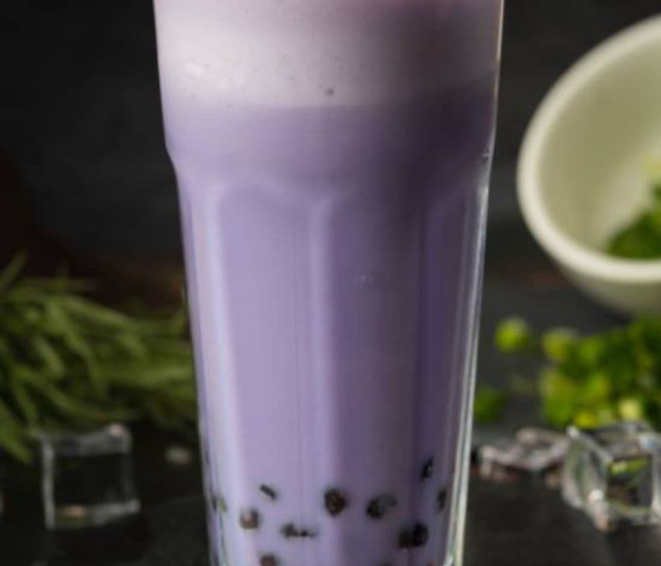 Taro with Tapioca Punch