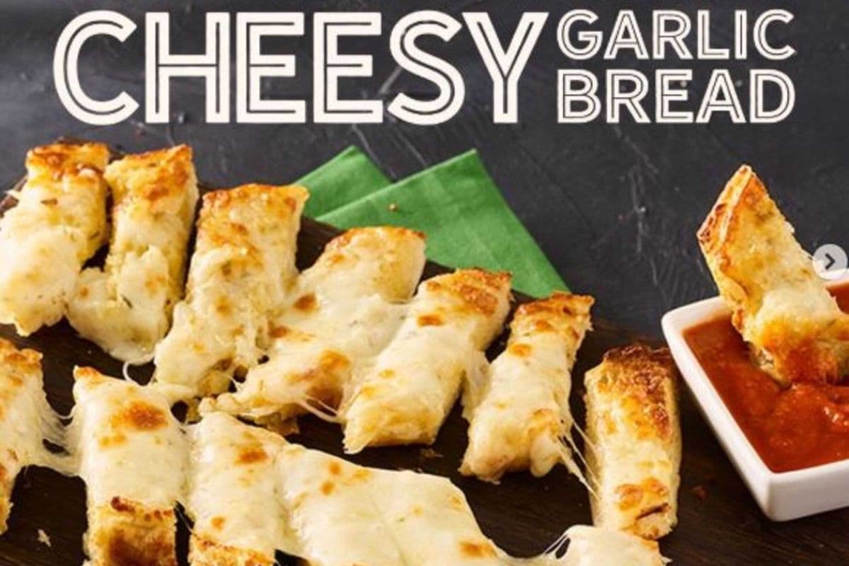 12" large Cheesy Garlic Bread