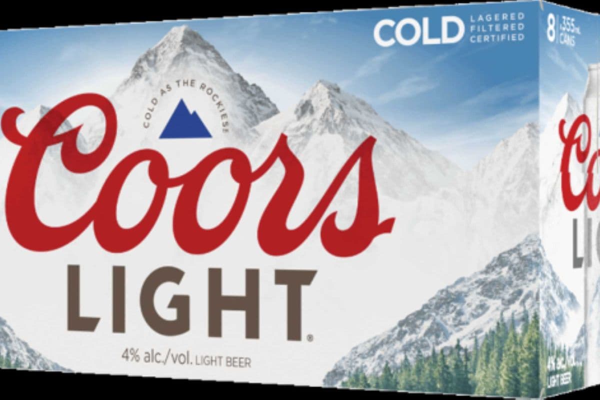 8c Coors Light (8 x 355 ml Cans)