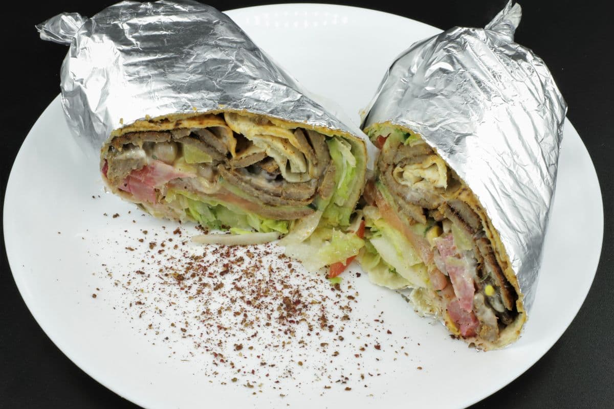 Beef Shawarma Wrap