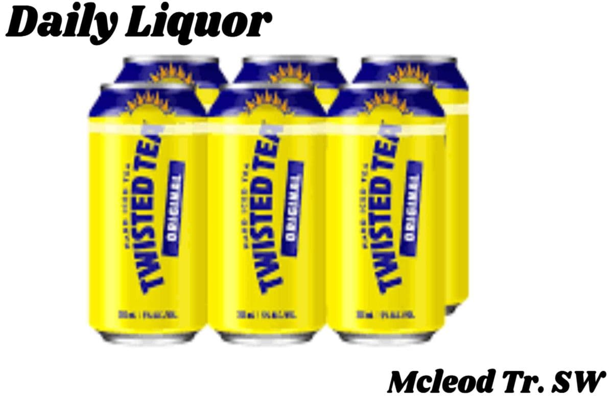 TWISTED TEA ORIGINAL HARD ICED TEA 6 CANS (1 x 355ML)