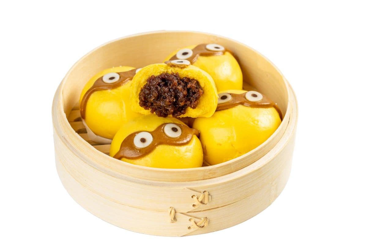S4. Porky Red Bean Bun (2Pcs) / S4. 豬豬紅豆包 (2個)
