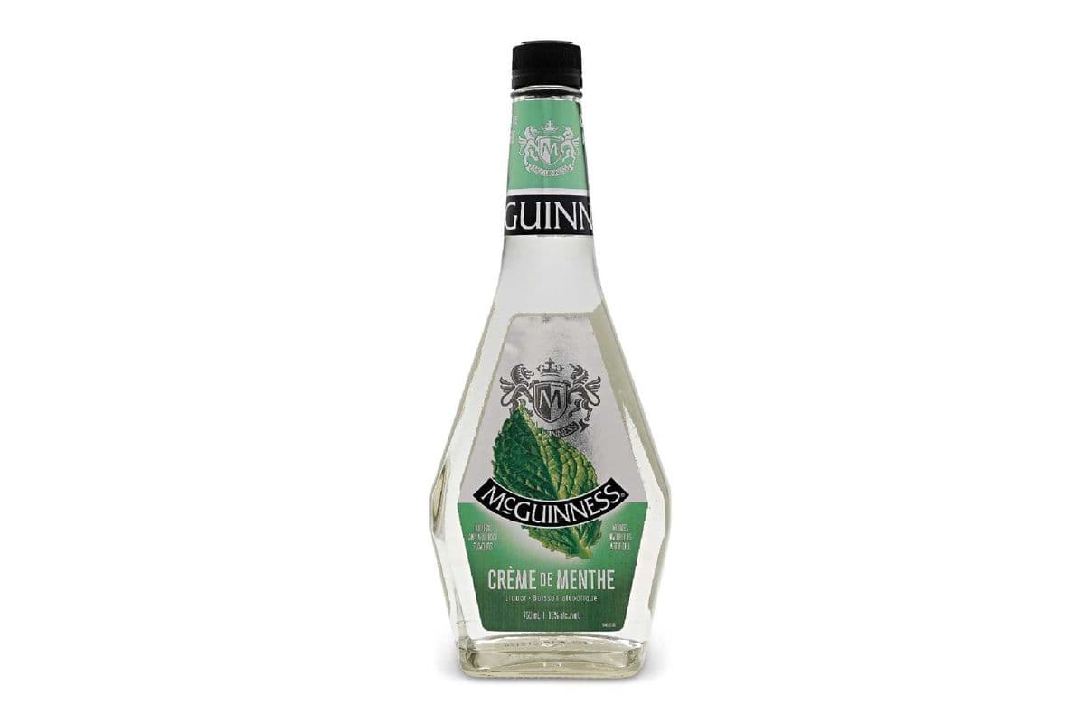 McGuinness Creme De Menthe White-750ml (1 x 750ml)