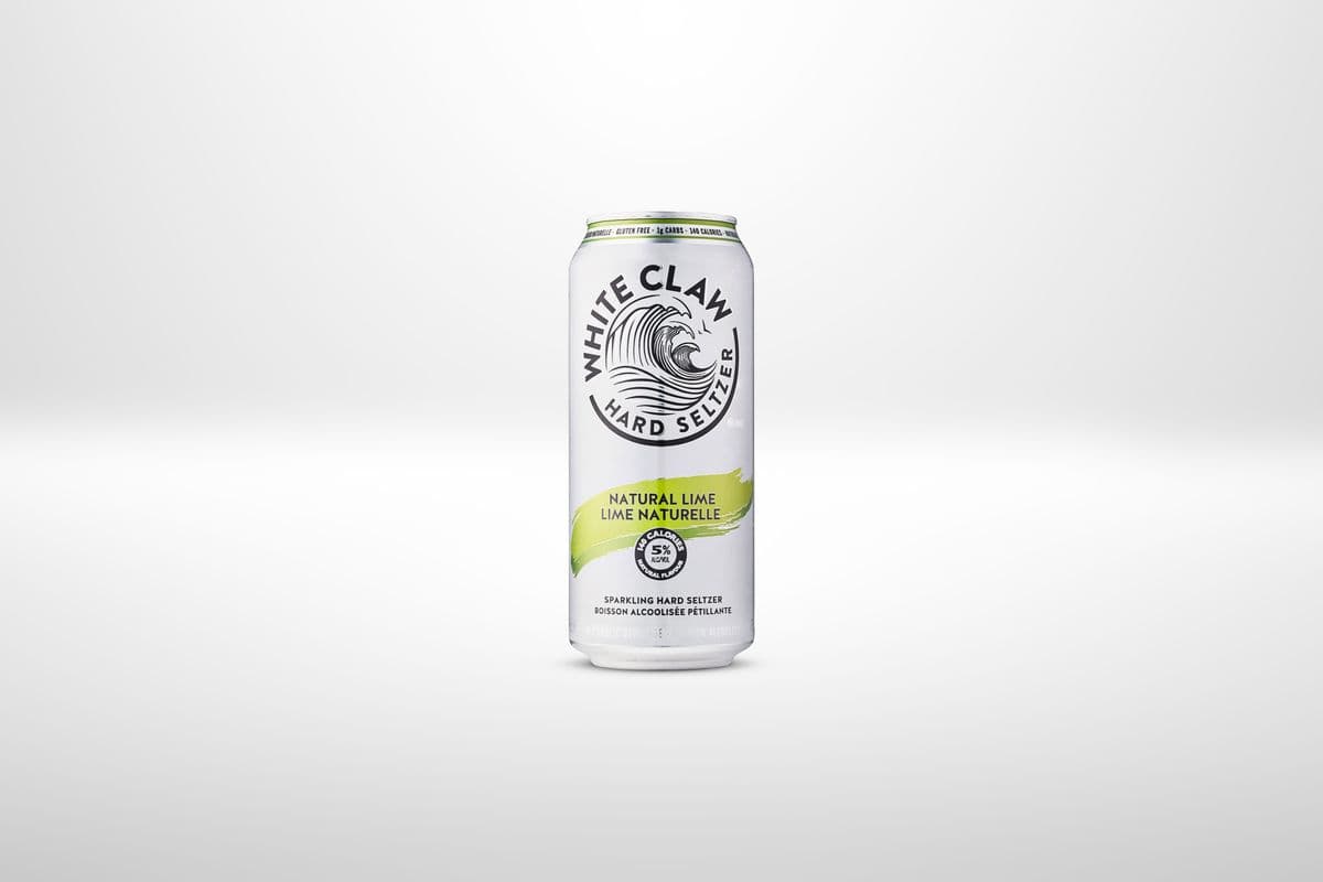 White Claw Hard Seltzer Natural Lime (1 x 473 ml)