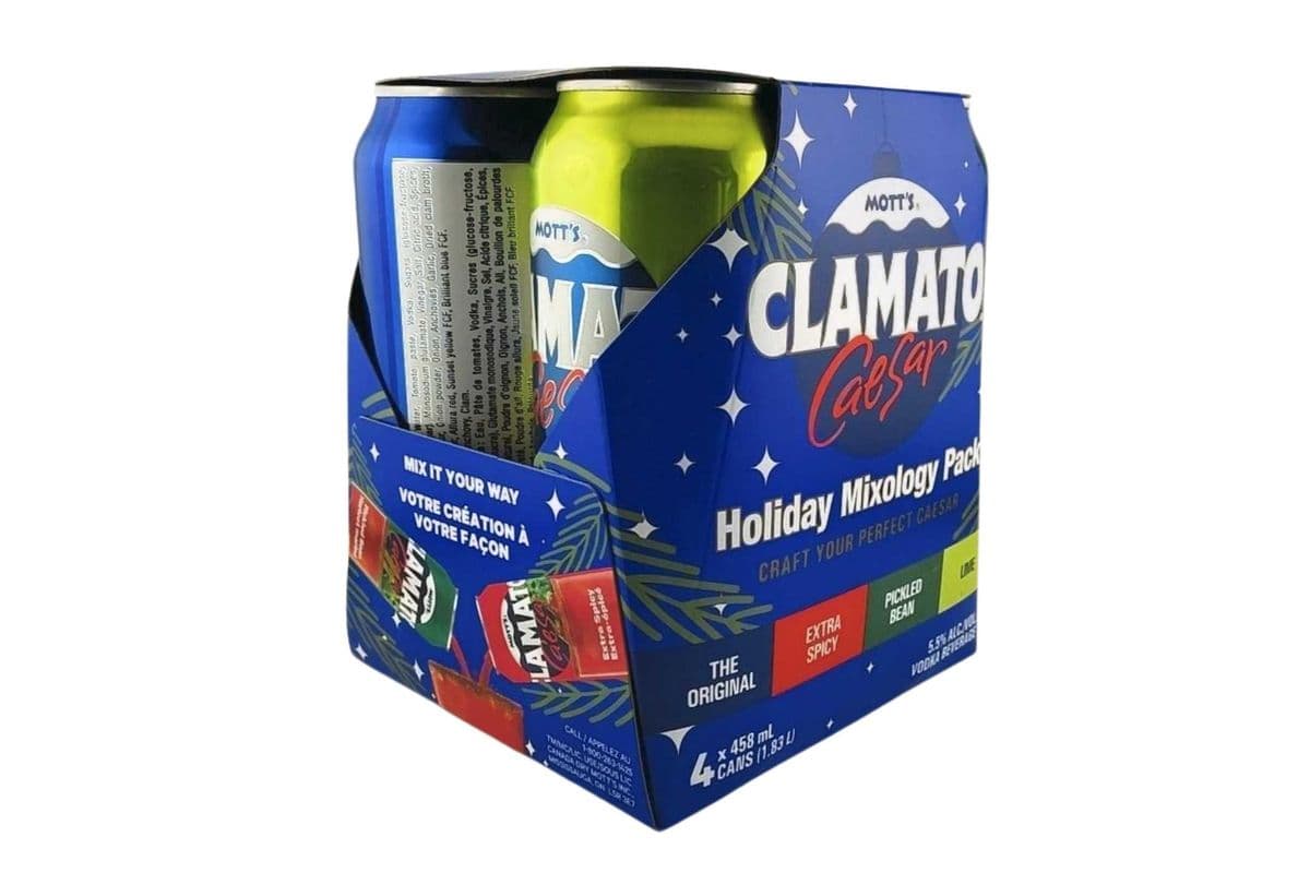 Mott's Clamato Mixology-4PK (4 x 458ml)