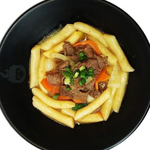 21. Gâteau de riz Bulgogi