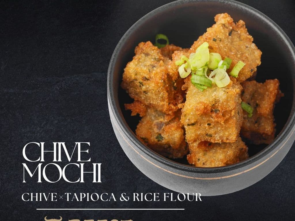 Chive mochi