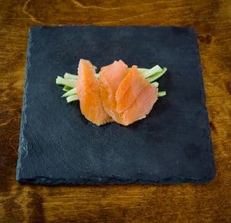 Smoked Salmon Sashimi 3pc