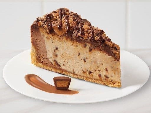 Tranche de Gâteau au Fromage Reese's / Reese's cheesecake slice