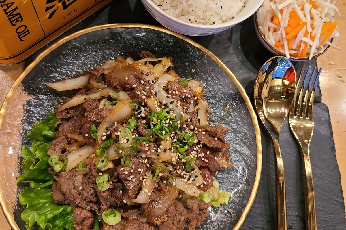Bulgogi (Beef) with Rice