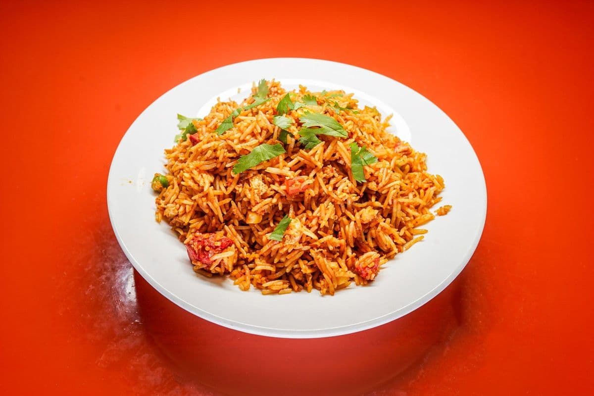 Chicken Tikka Fried Rice with Egg