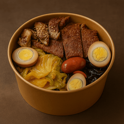 Traditional Railway Bento / w鐵路三寶飯